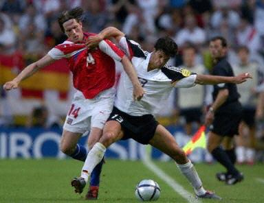 捷克绝杀德国欧洲杯球员（捷克vs德国2004）